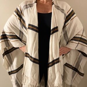 Forever 21 Plaid Shawl